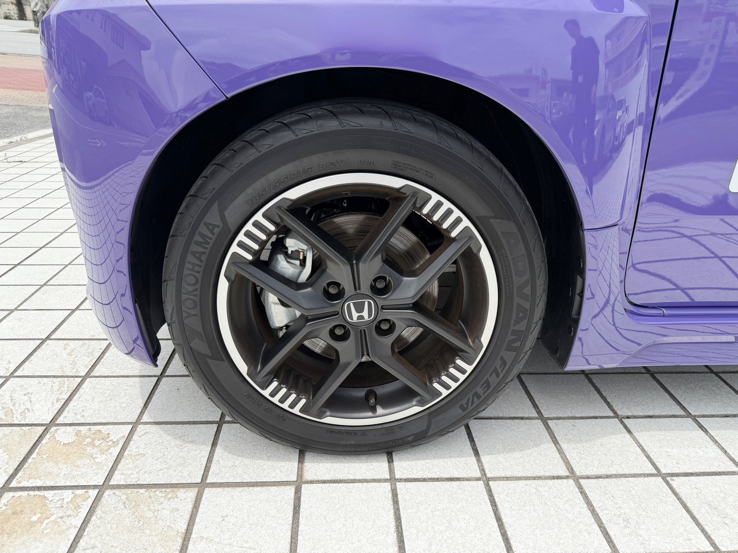 ホンダ Super-ONEの15インチアルミホイール